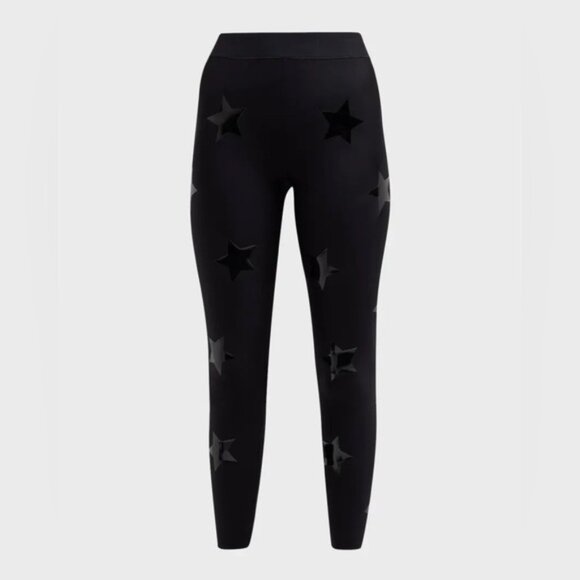 Ultracor Lux Knockout Star-Print Ankle Leggings Black Large - Picture 10 of 12